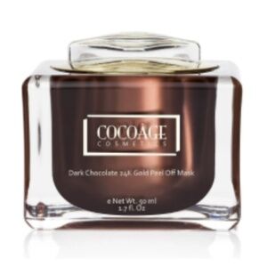 Cocoage Dark Chocolate 24K Gold Peel Off Mask